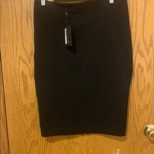 Designer Black Pencil Skirt